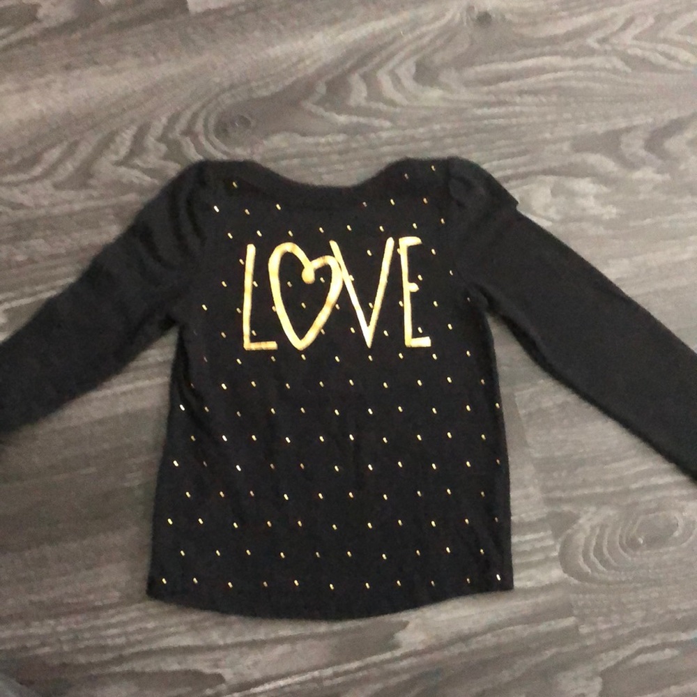 Long sleeved “Love” shirt